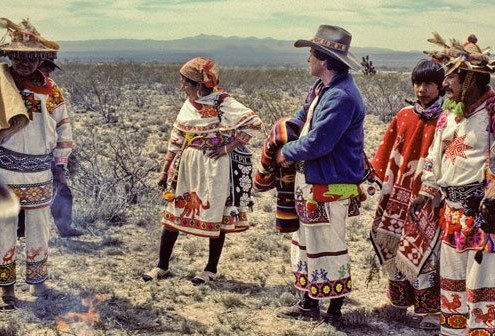 Brant Secunda with Huichol