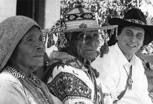 Brant Secunda with Don José Matsuwa and Doña Josefa Medrano