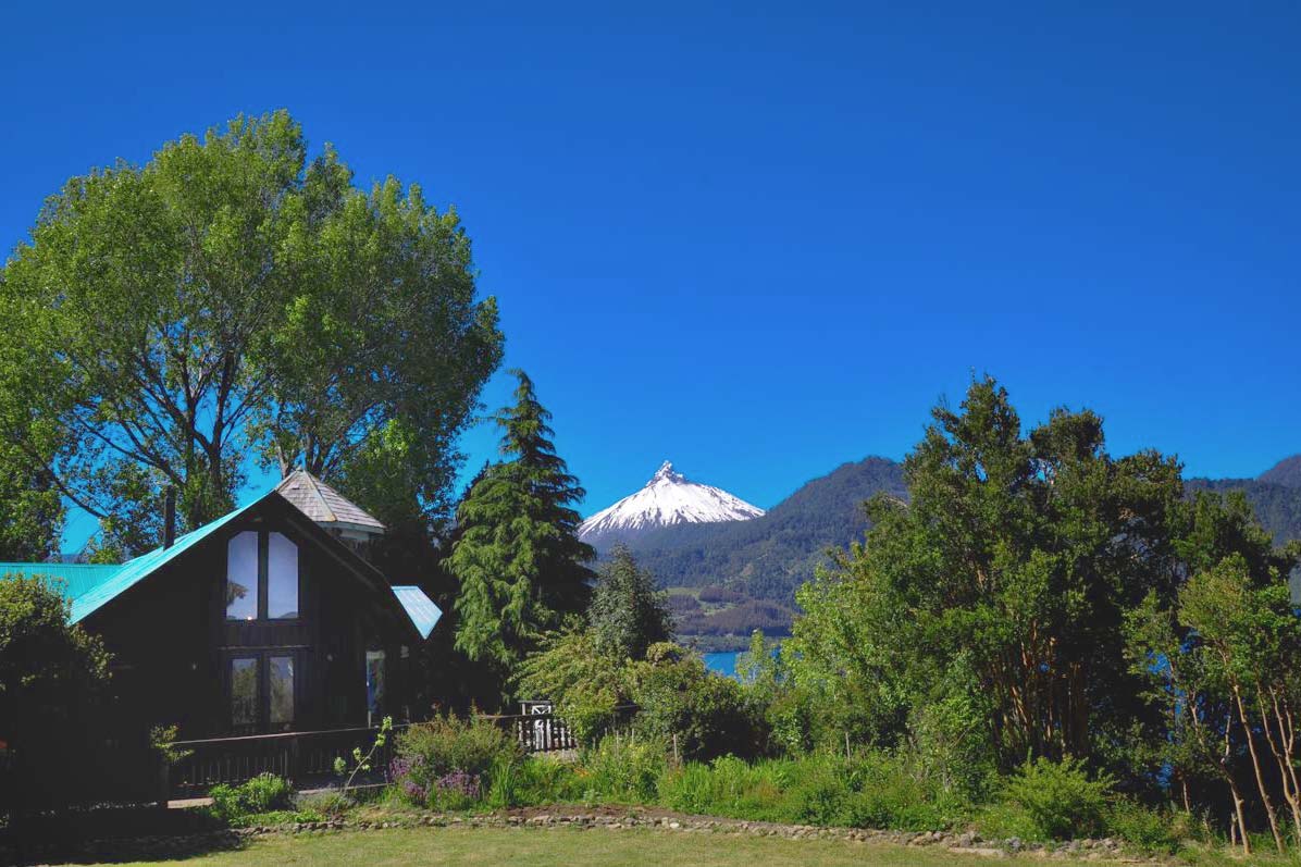 Cabins, hotels, and rooms at the Aluantu Retreat Center in Patagonia, Chile