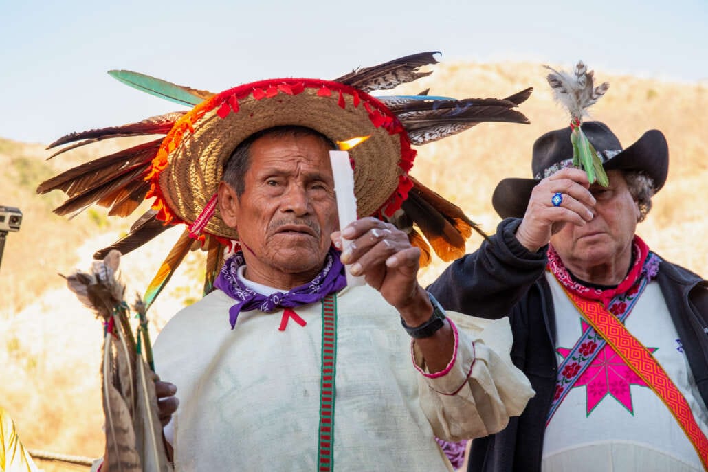 Wixárika huichol ceremony